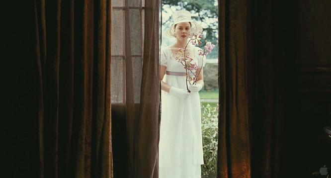 Fanny as nature's muse in Bright Star (2009) by Jane Campion